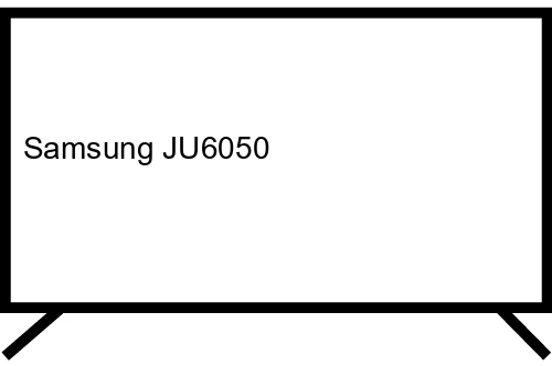 Samsung JU6050 109.2 cm (43") 4K Ultra HD Smart TV Wi-Fi Black