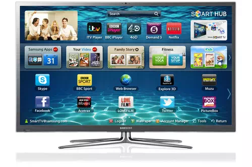 Samsung PS64E8000GU 162.6 cm (64") Full HD Smart TV Wi-Fi Black