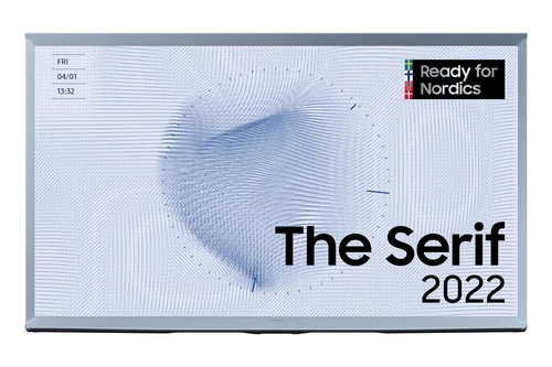 Samsung The Serif QE55LS01BBU 139,7 cm (55") 4K Ultra HD Smart TV Wifi Bleu