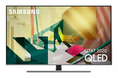 Samsung Series 7 QE55Q74TAT 139,7 cm (55") 4K Ultra HD Smart TV Wifi Noir, Argent