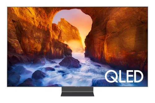 Samsung QN65Q90RAFXZA TV 163.8 cm (64.5") 4K Ultra HD Smart TV Wi-Fi Carbon, Silver