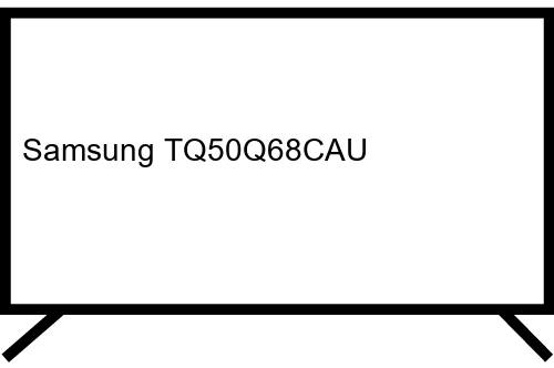 How to update Samsung TQ50Q68CAU TV software
