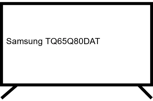 Changer la langue Samsung TQ65Q80DAT