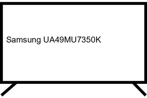Samsung UA49MU7350K 124,5 cm (49") 4K Ultra HD Wifi Noir