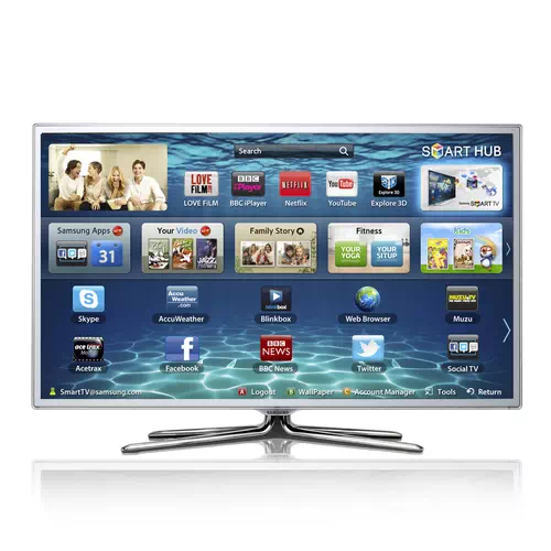 Samsung UE32ES6710 TV 81.3 cm (32") Full HD Smart TV Wi-Fi White