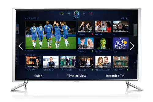 Samsung UE32F6800 81,3 cm (32") Full HD Smart TV Wifi Negro, Plata, Transparente