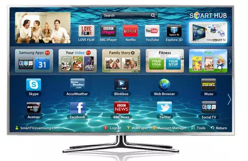 Samsung UE40ES6900 TV 101.6 cm (40") Full HD Smart TV Wi-Fi Silver
