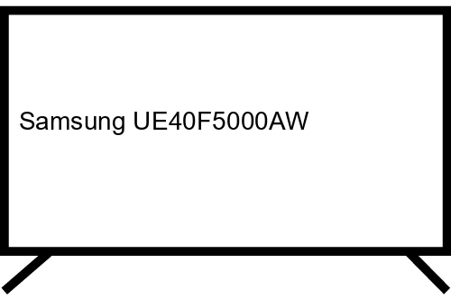 Samsung UE40F5000AW 101,6 cm (40") Full HD Noir