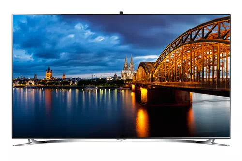 Samsung Series 8 UE40F8000SLXXH TV 101,6 cm (40") Full HD Smart TV Wifi Noir, Argent