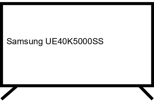 Samsung UE40K5000SS 101.6 cm (40") Full HD Black