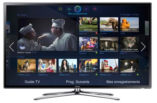 Samsung UE46F6320AW 116.8 cm (46") Full HD Smart TV Wi-Fi Black, Silver