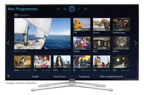 Samsung UE48H6400AW 121,9 cm (48") Full HD Smart TV Wifi Negro, Plata