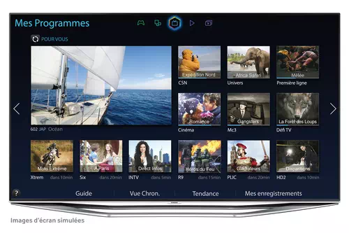 Samsung UE55H7000 TV 139,7 cm (55") Full HD Smart TV Wifi Noir