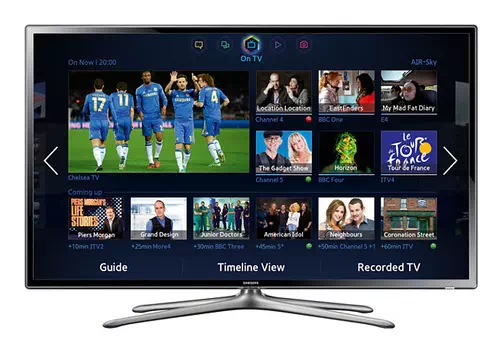 Samsung UE60F6300 TV 152,4 cm (60") Full HD Smart TV Wifi Noir, Argent