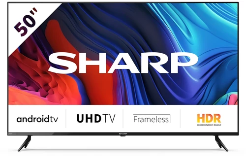 Sharp 4T-C50FL1KL2AB TV 127 cm (50") 4K Ultra HD Wifi Noir 0