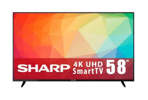 Sharp 4TC58EL8UR TV 147,3 cm (58") 4K Ultra HD Smart TV Wifi Noir 0