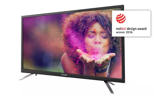 Sharp Full HD Smart D-Led TV, 24" (G6130) 61 cm (24") WXGA Smart TV Wi-Fi Black 0