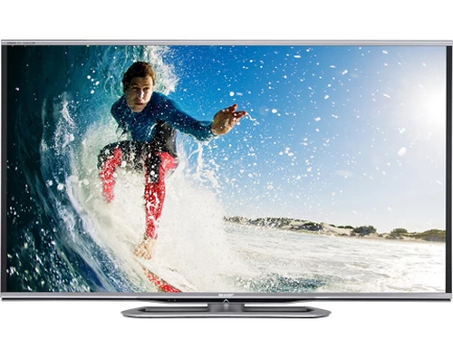 Sharp LC-60LE857U Televisor 152,4 cm (60") Full HD Smart TV Wifi Negro, Plata 0