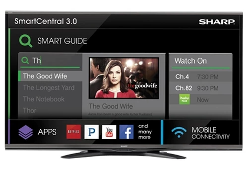 Sharp LC-70SQ15U 177.8 cm (70") Full HD Smart TV Wi-Fi Black 0