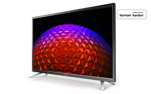 Sharp Aquos LC-32DHG6021K TV 81,3 cm (32") HD Smart TV Wifi Acier inoxydable 1