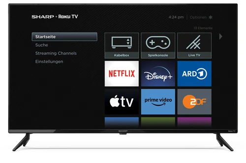 Sharp 40FD2E TV 101.6 cm (40") Full HD Smart TV Wi-Fi Black 5