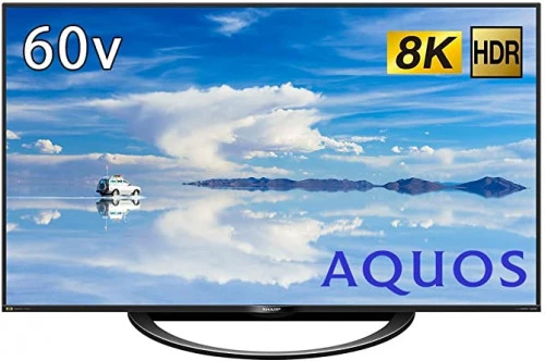 Sharp Aquos 8T-C60AX1 TV 152.4 cm (60") 8K Ultra HD Smart TV Wi-Fi Black