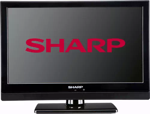 Sharp LC-19S7EBK Televisor 48,3 cm (19") HD Negro
