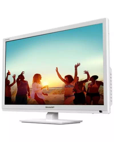 Sharp LC-22CFE4012EW TV 55.9 cm (22") Full HD White