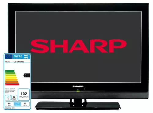 Sharp LC-32SH330E Televisor 81,3 cm (32") HD Negro