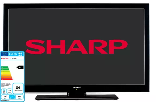 Sharp LC-40LE240E TV 101.6 cm (40") Full HD Black