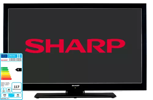 Sharp LC-40LE343E TV 101,6 cm (40") Full HD Noir