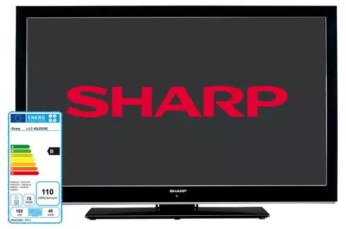 Sharp LC-40LE530E TV 101,6 cm (40") Full HD Noir