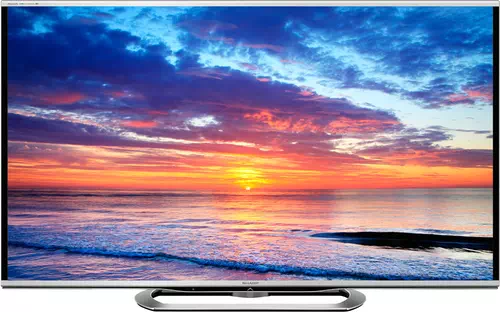 Sharp LC-60LE857E TV 152.4 cm (60") Full HD Wi-Fi Silver