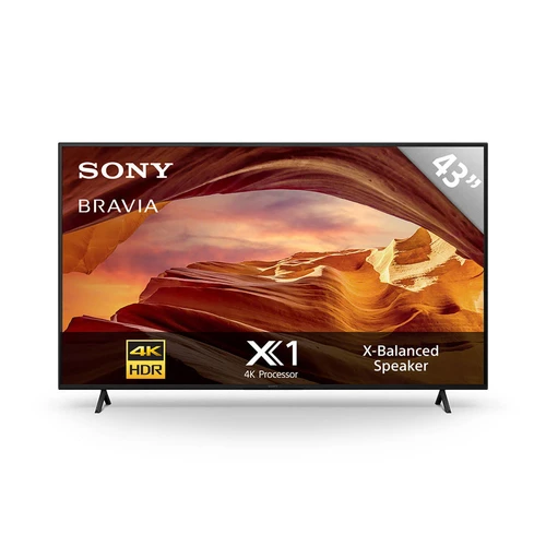 Sony KD-43X77L TV 109,2 cm (43") 4K Ultra HD Smart TV Wifi Noir 1