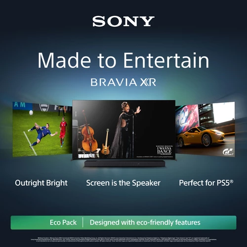 Sony XR65A80LPU Televisor 165,1 cm (65") 4K Ultra HD Smart TV Wifi 1