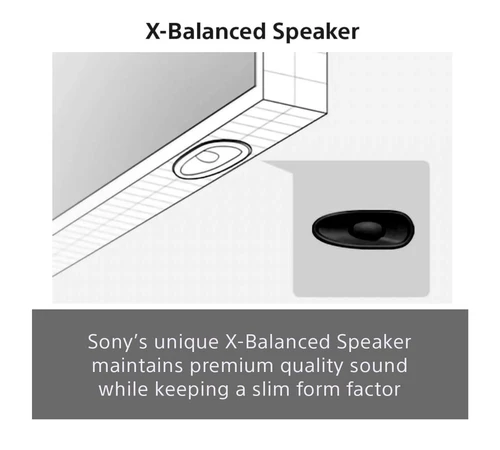 Sony 75&quot; KE75XH8096BU LED TV 190,5 cm (75") 4K Ultra HD Smart TV Wifi Noir 4