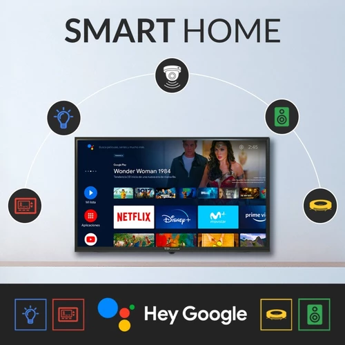 Sony PRIME24X14S TV 61 cm (24") HD Smart TV Wi-Fi Black 5