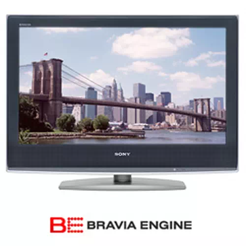 Sony 32" HD Ready LCD TV with BRAVIA ENGINE and S-PVA Panel 81,3 cm (32") Plata