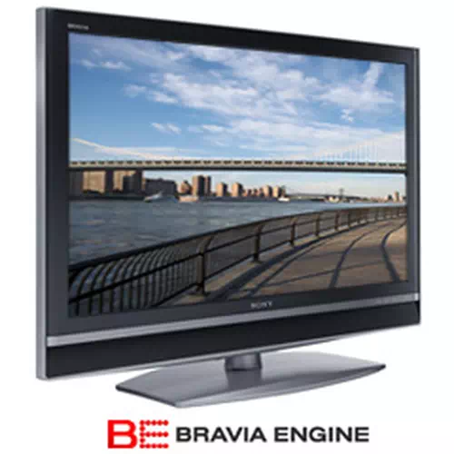 Sony 46" HD Ready LCD TV with BRAVIA ENGINE 116,8 cm (46") Negro