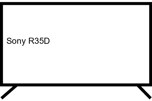 Sony R35D 101,6 cm (40") Full HD Negro