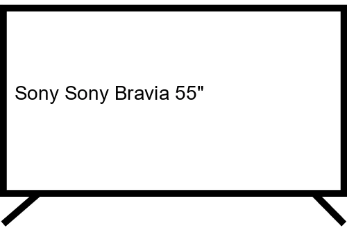 Questions and answers about the Sony Sony Bravia 55"