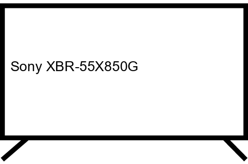 Sony XBR-55X850G TV 139.7 cm (55") 4K Ultra HD Smart TV Wi-Fi Black