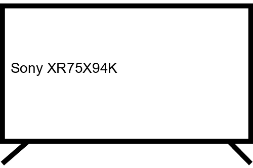 Cambiar idioma Sony XR75X94K