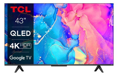 TCL C63 Series 43C631 TV 109.2 cm (43") 4K Ultra HD Smart TV Wi-Fi Titanium 0
