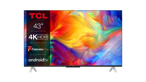 TCL 43P638K TV 109.2 cm (43") 4K Ultra HD Smart TV Wi-Fi Aluminium 0
