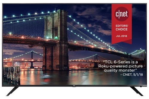 TCL 65R617 TV 163.8 cm (64.5") 4K Ultra HD Smart TV Wi-Fi Black 0