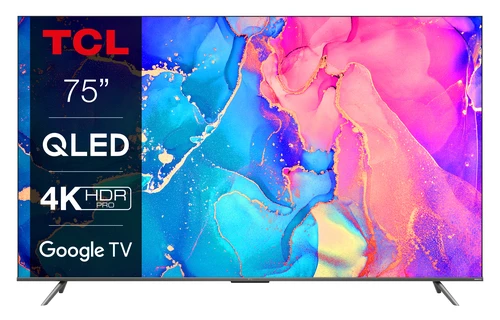 TCL 75C631 TV 190.5 cm (75") 4K Ultra HD Smart TV Wi-Fi Silver 0