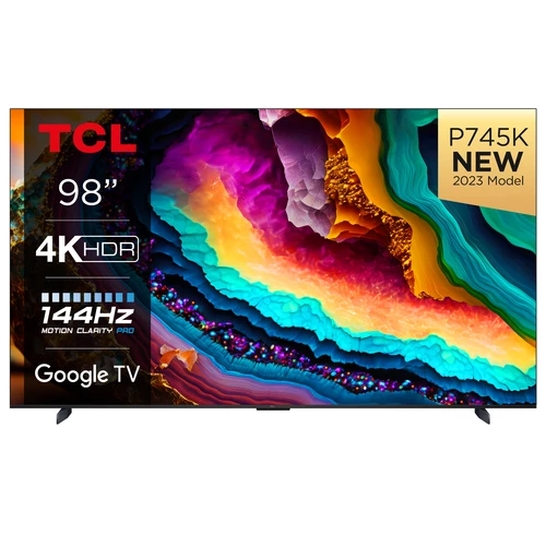 TCL P745 Series 98P745K TV 2,49 m (98") 4K Ultra HD Smart TV Wifi Noir 0