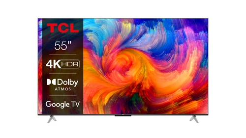 TCL LED TV 55P638 139,7 cm (55") 4K Ultra HD Smart TV Wifi Noir 0