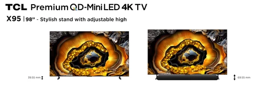 TCL X95 Series 98X955 TV 2,49 m (98") 4K Ultra HD Smart TV Wifi Noir 12